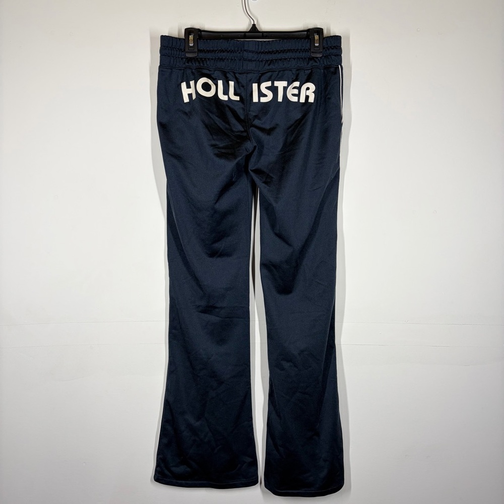 RARE! Y2K 'Spice Girls/Britney Spears' Hollister Women's Navy Logo Track Pants